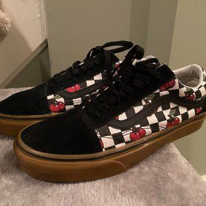 Vans Old Skool Cherry Black & Gum Checker